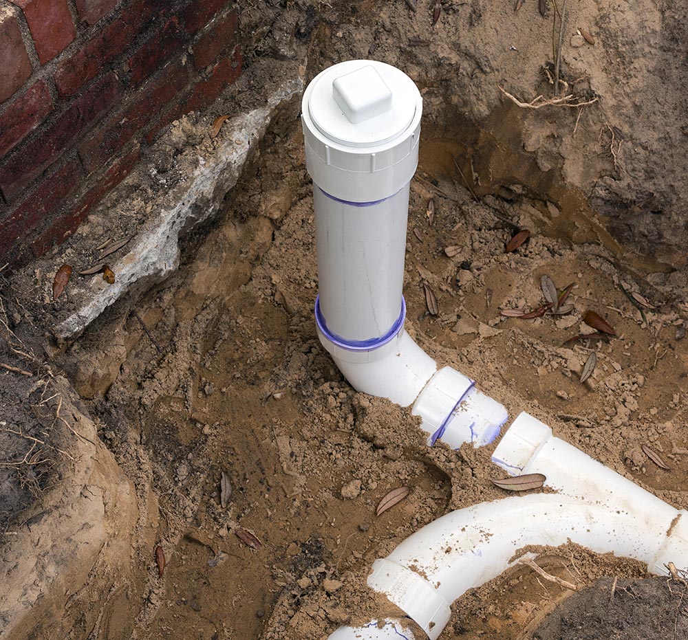 Sewer line replacement